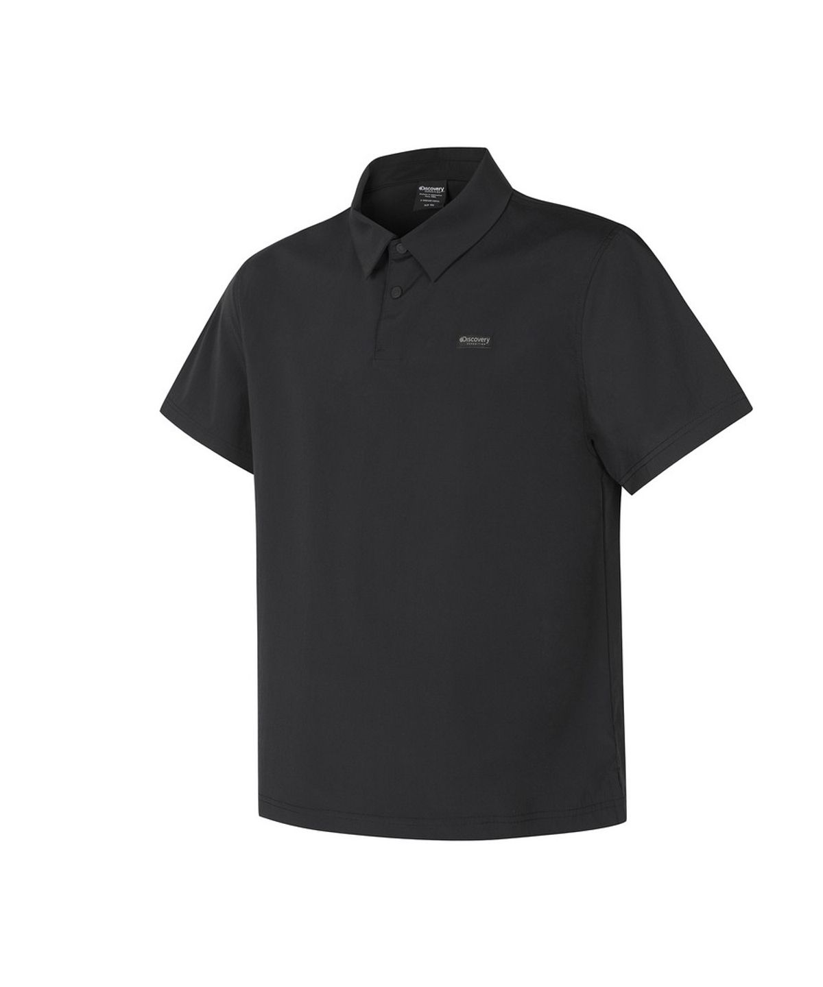 디스커버리 익스페디션(DISCOVERY EXPEDITION) 남성 프레시벤트 우븐 카라티 (BLACK)