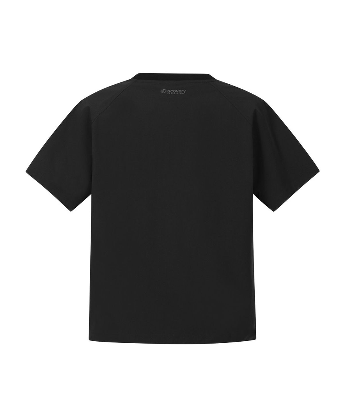 디스커버리 익스페디션(DISCOVERY EXPEDITION) 여성 프레시벤트 래글런 우븐 반팔티셔츠 (BLACK)