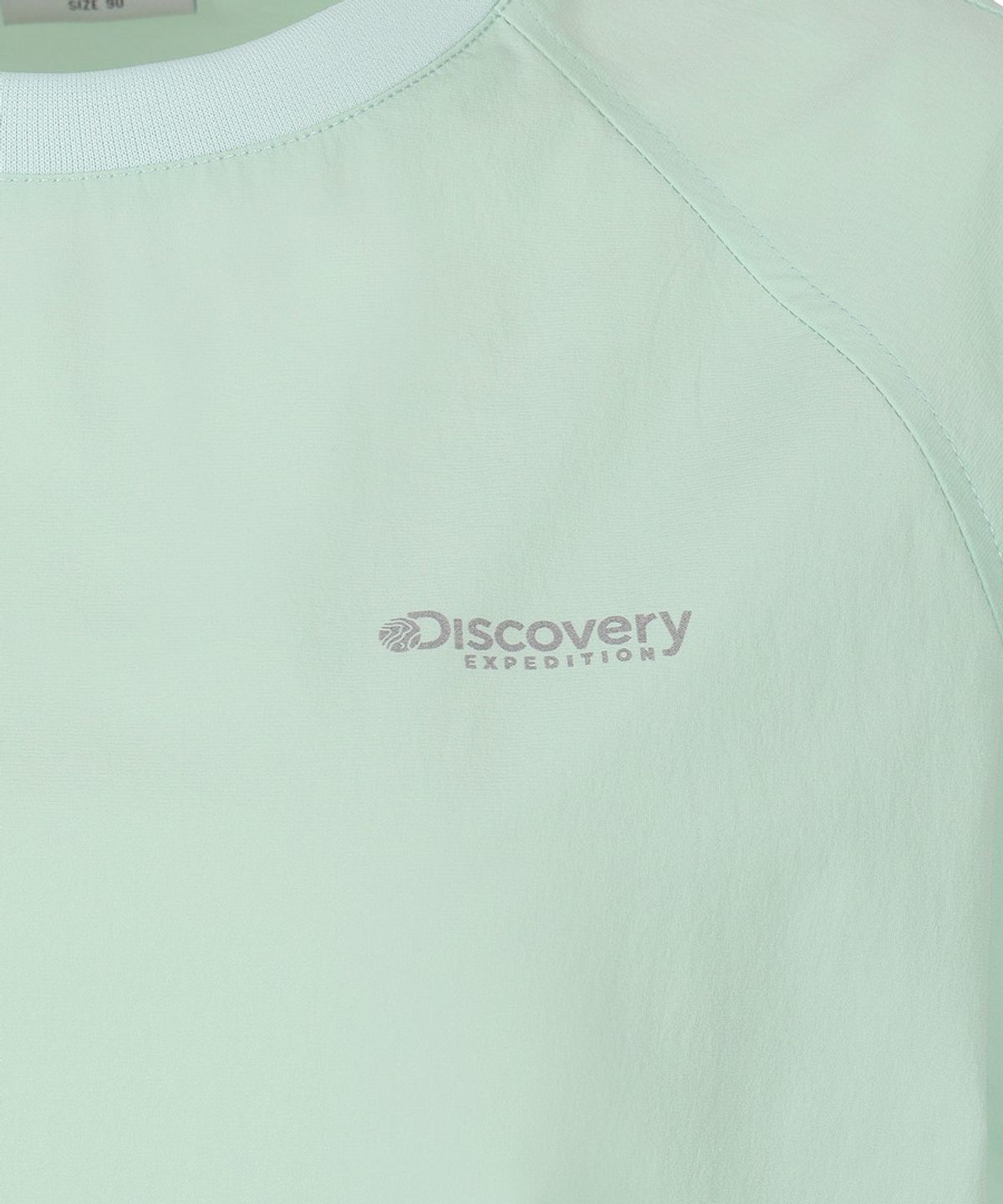 디스커버리 익스페디션(DISCOVERY EXPEDITION) 여성 프레시벤트 래글런 우븐 반팔티셔츠 (L/MINT)