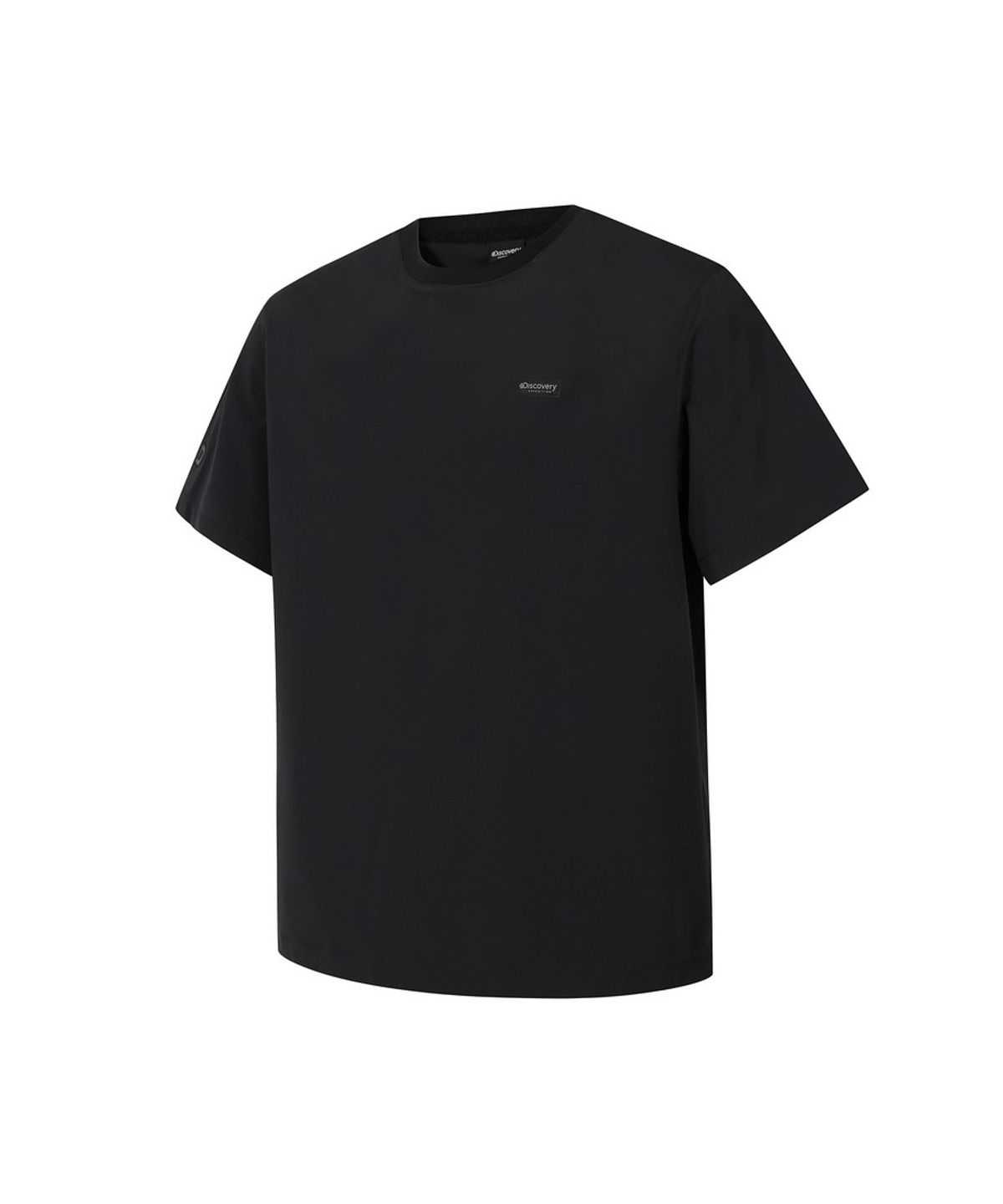 디스커버리 익스페디션(DISCOVERY EXPEDITION) 유니 프레시벤트 에센셜 우븐 반팔티셔츠 (BLACK)
