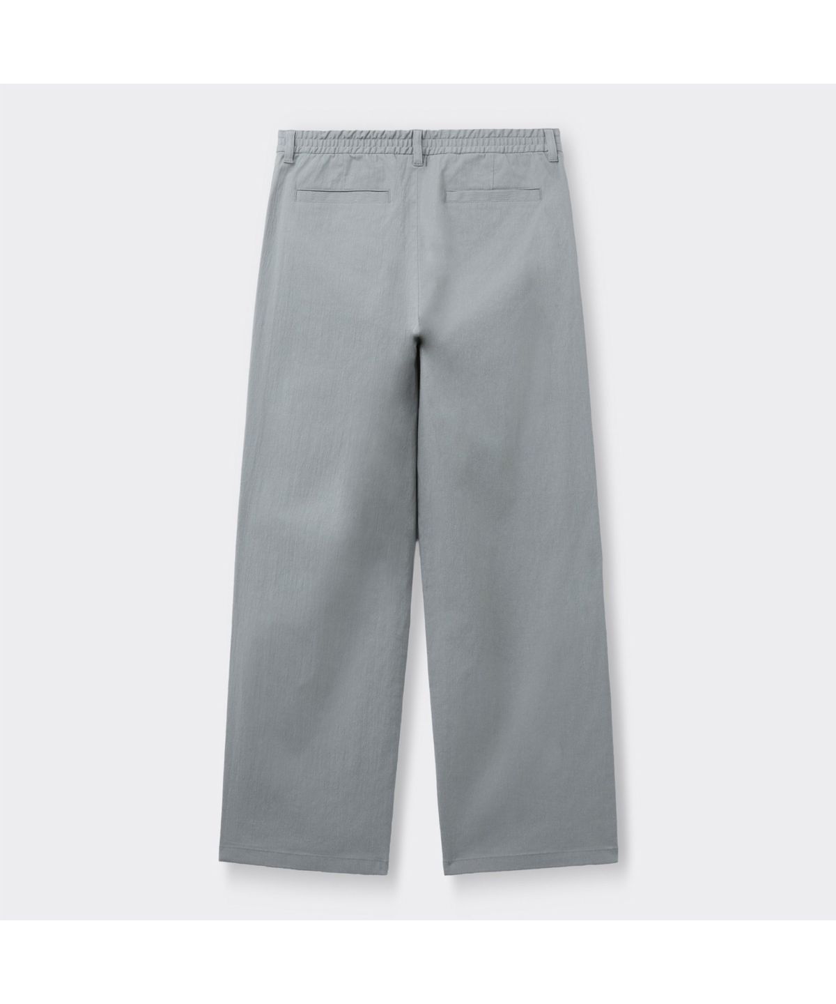 커스텀멜로우(CUSTOMELLOW) Grey Loose Fit Tucked Cotton Pants CWPAM26322GYX