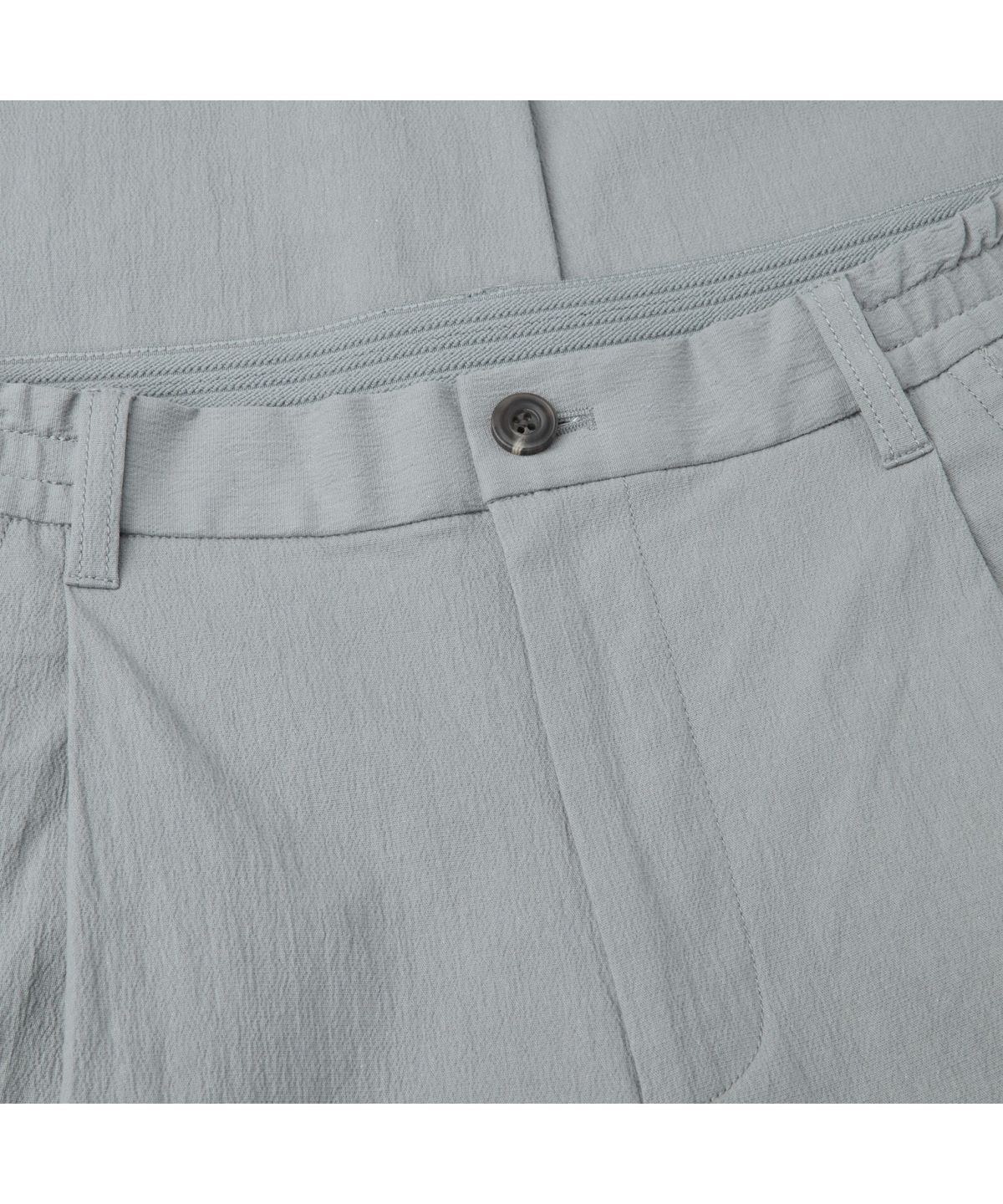 커스텀멜로우(CUSTOMELLOW) Grey Loose Fit Tucked Cotton Pants CWPAM26322GYX