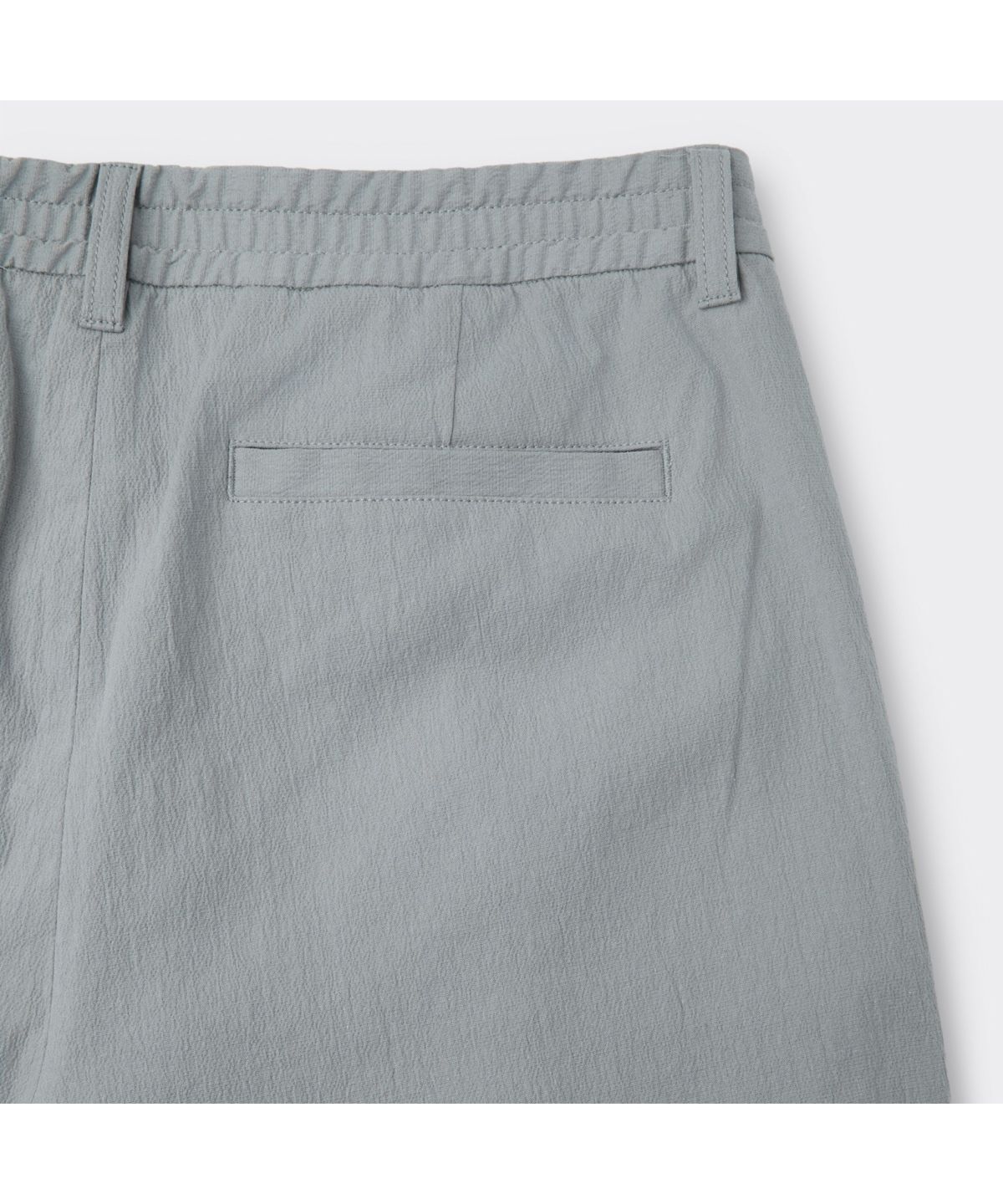 커스텀멜로우(CUSTOMELLOW) Grey Loose Fit Tucked Cotton Pants CWPAM26322GYX