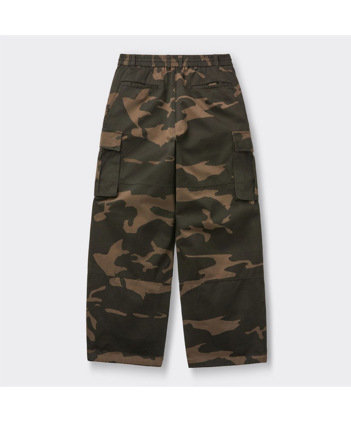 커스텀멜로우(CUSTOMELLOW) Brown Camouflage Multi Pocket Pants CWPAM26351BRX