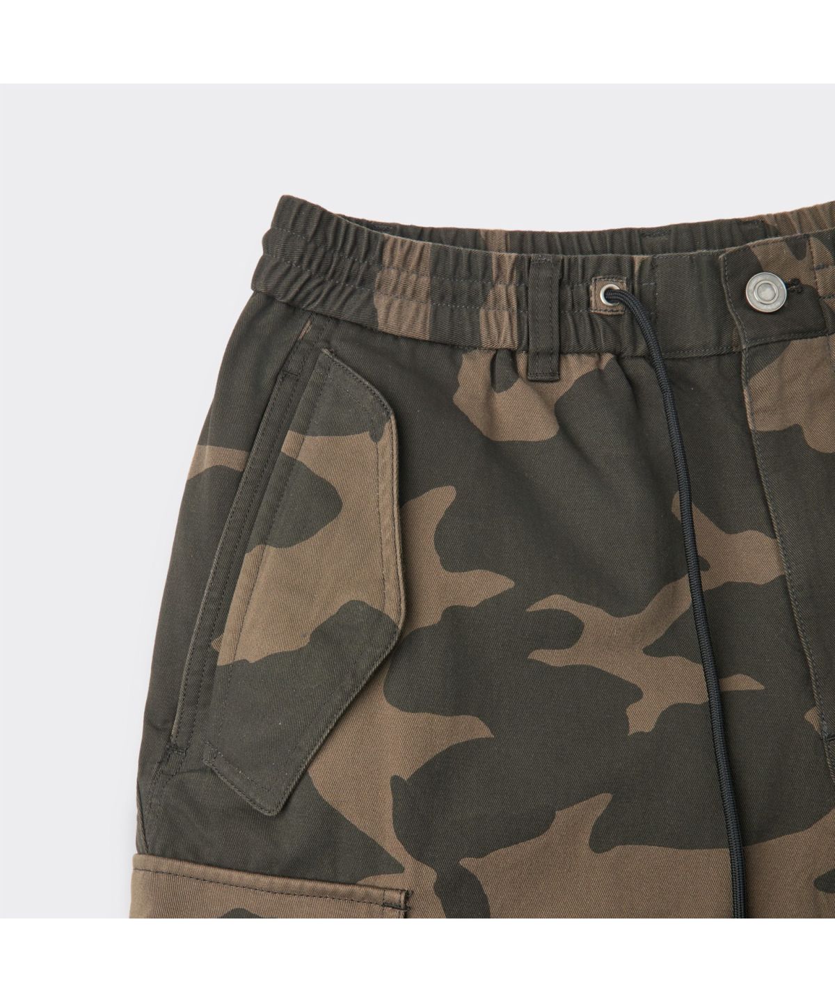 커스텀멜로우(CUSTOMELLOW) Brown Camouflage Multi Pocket Pants CWPAM26351BRX