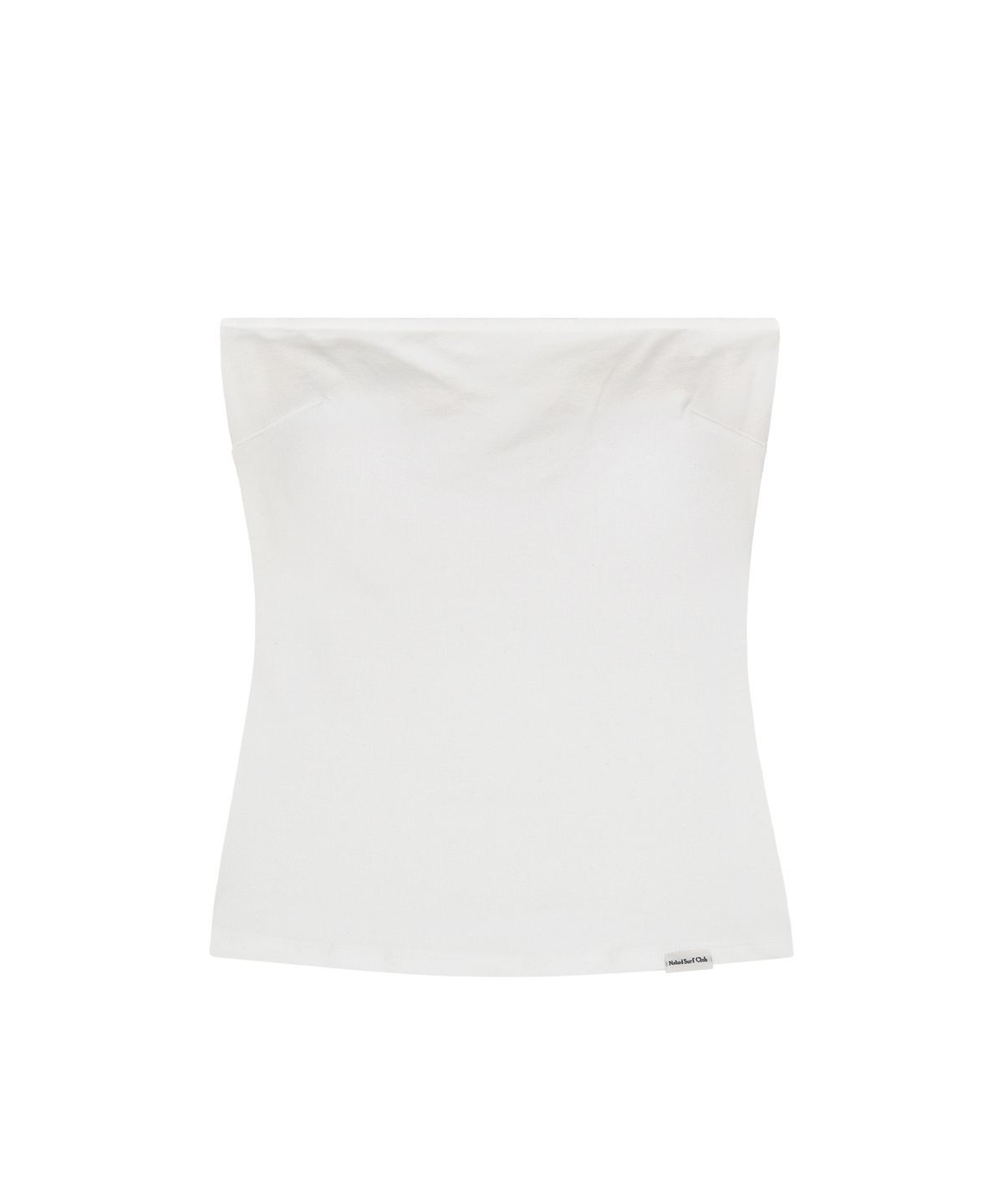 네이키드서프클럽(NAKED SURF CLUB) 심플 이너캡 튜브탑 (White)