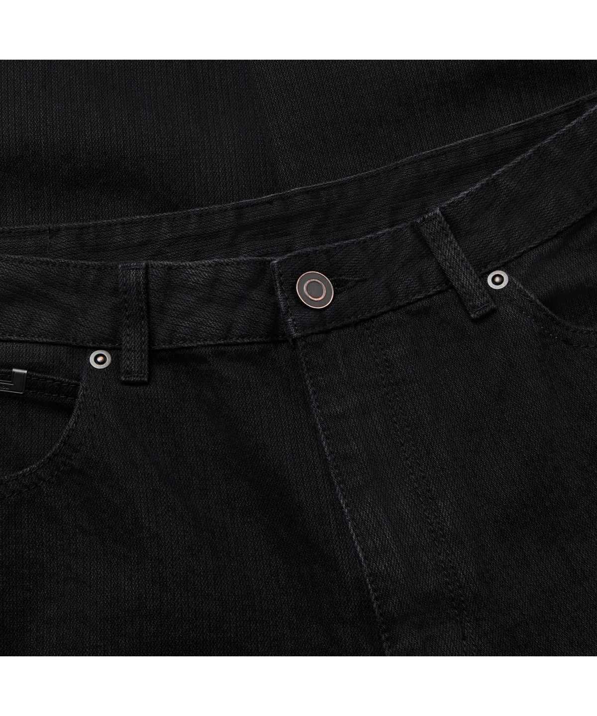 커스텀멜로우(CUSTOMELLOW) Black Carpenter Detail Wale Jeans CWPAM26381BKX