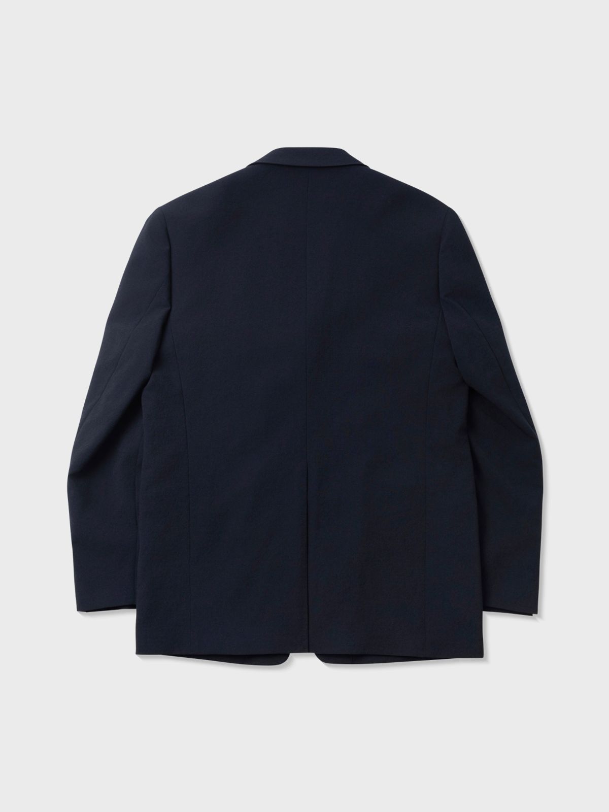 아틀리에 델디오(ATELIER DELDIO) 트로피컬 울 도비 테일러드 재킷 (NAVY)