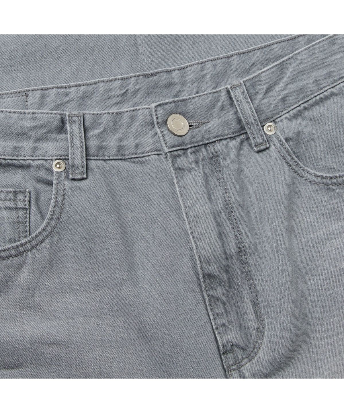 커스텀멜로우(CUSTOMELLOW) Grey Straight Fit Jeans CWPAM26384GYX