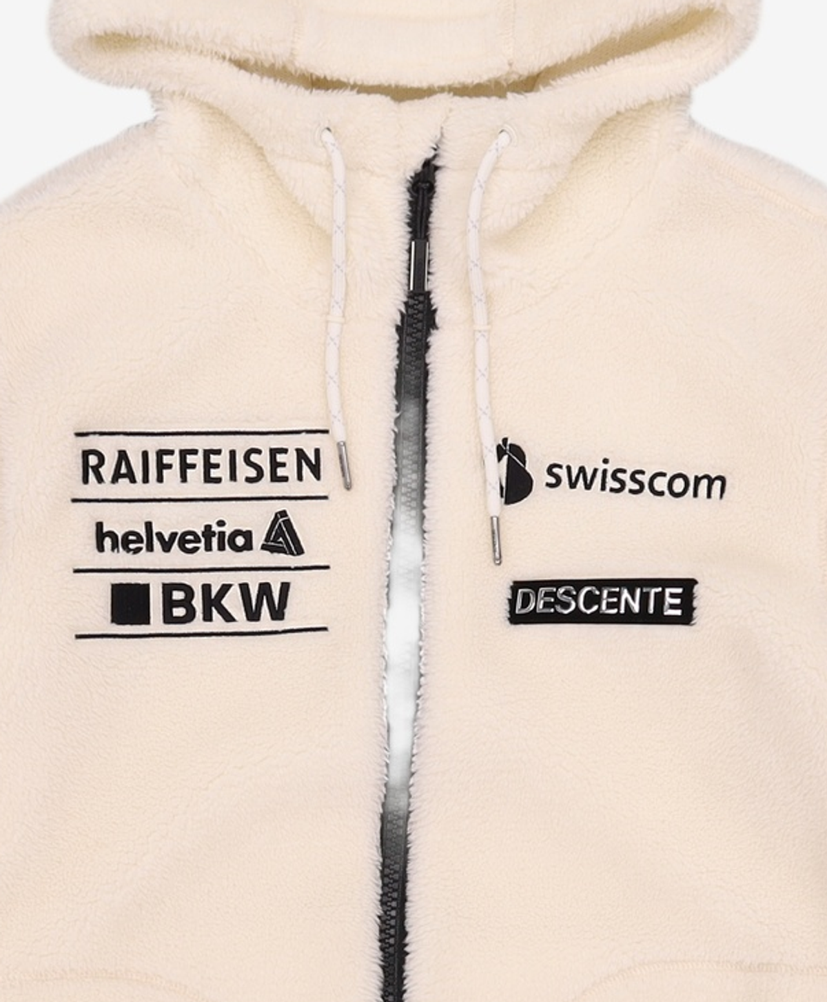 데상트(DESCENTE) [데상트] [40% OFF]남녀공용 스위스스키팀 셰르파 플리스 후드집업 (S0323SKT91) 90