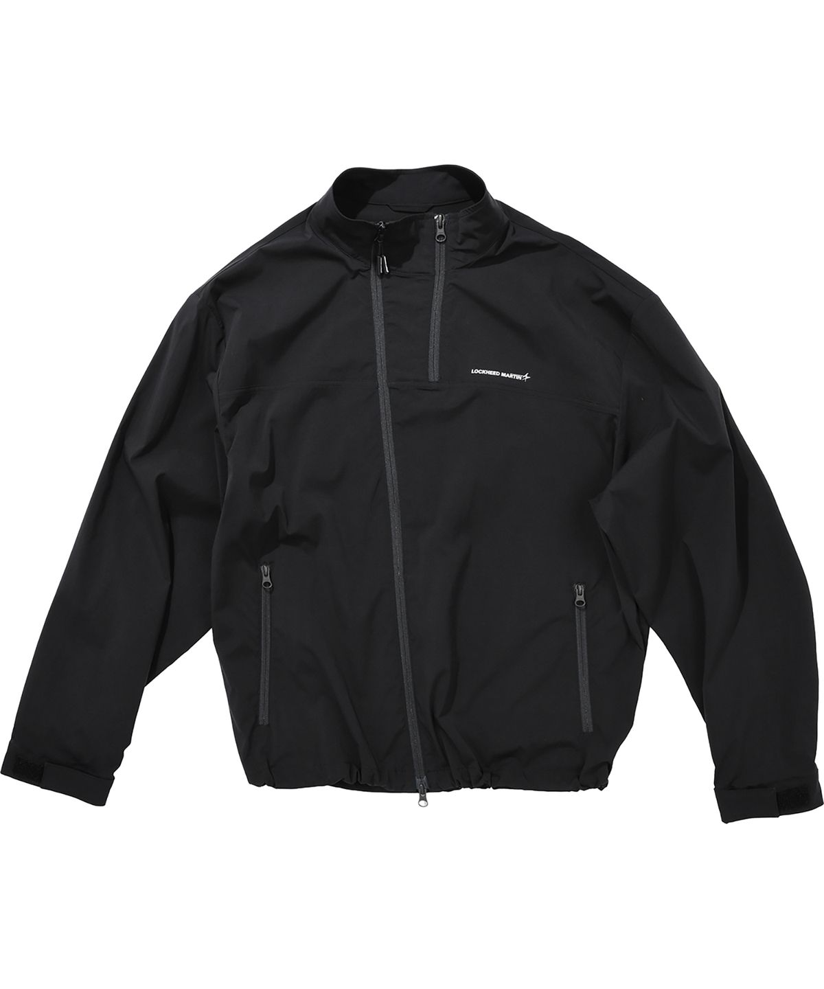 록히드마틴(LOCKHEED MARTIN) DIAGONAL ZIP WINDBREAKER (L41UJJ011BLK)