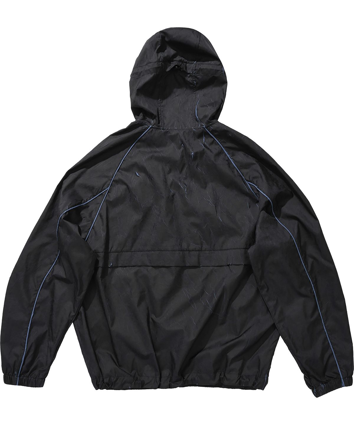 록히드마틴(LOCKHEED MARTIN) CREASE TWO-TONE WINDBREAKER (L41UJJ031BLK)