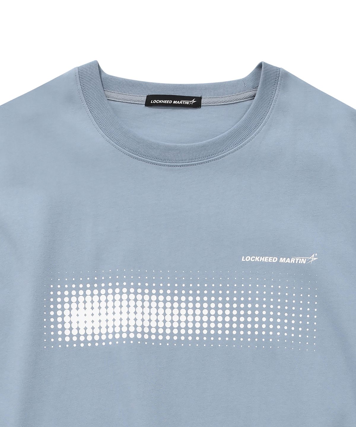 록히드마틴(LOCKHEED MARTIN) DOTS GRAPHIC PRINTED TS (BLUE)