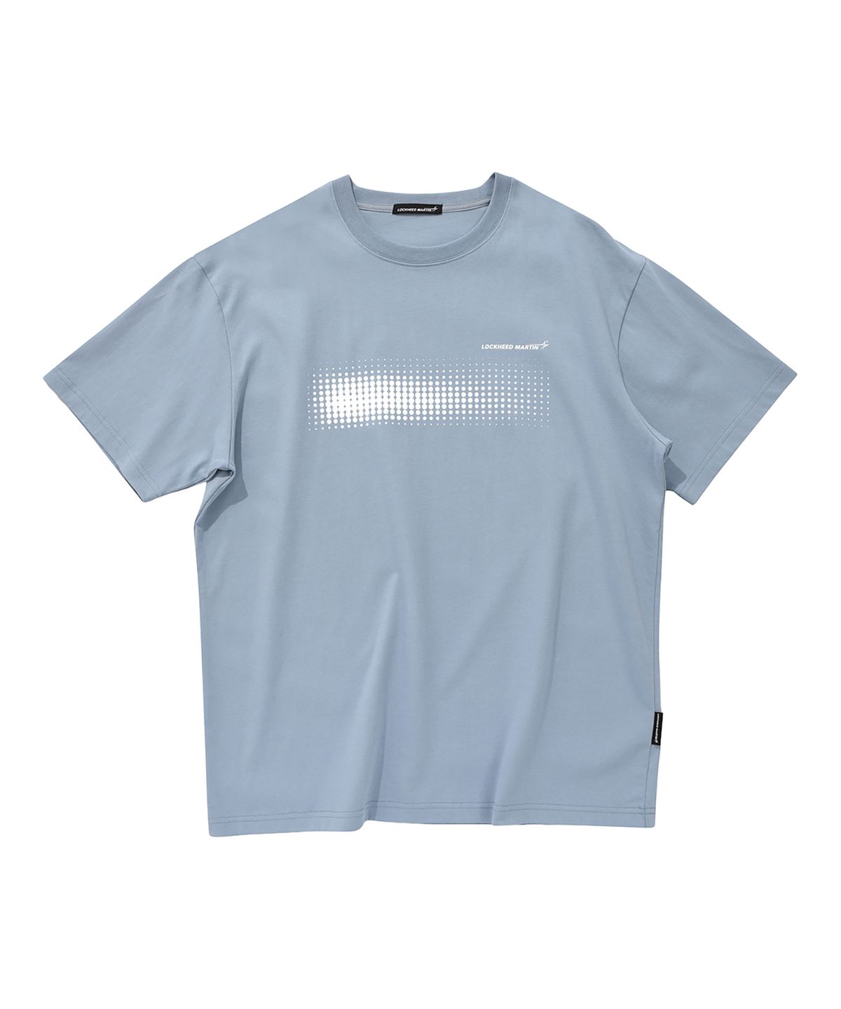 록히드마틴(LOCKHEED MARTIN) DOTS GRAPHIC PRINTED TS (BLUE)
