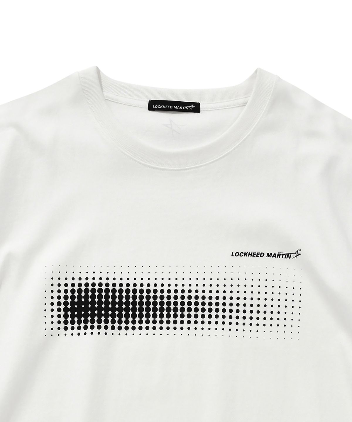 록히드마틴(LOCKHEED MARTIN) DOTS GRAPHIC PRINTED TS (L41UTS091OWH)