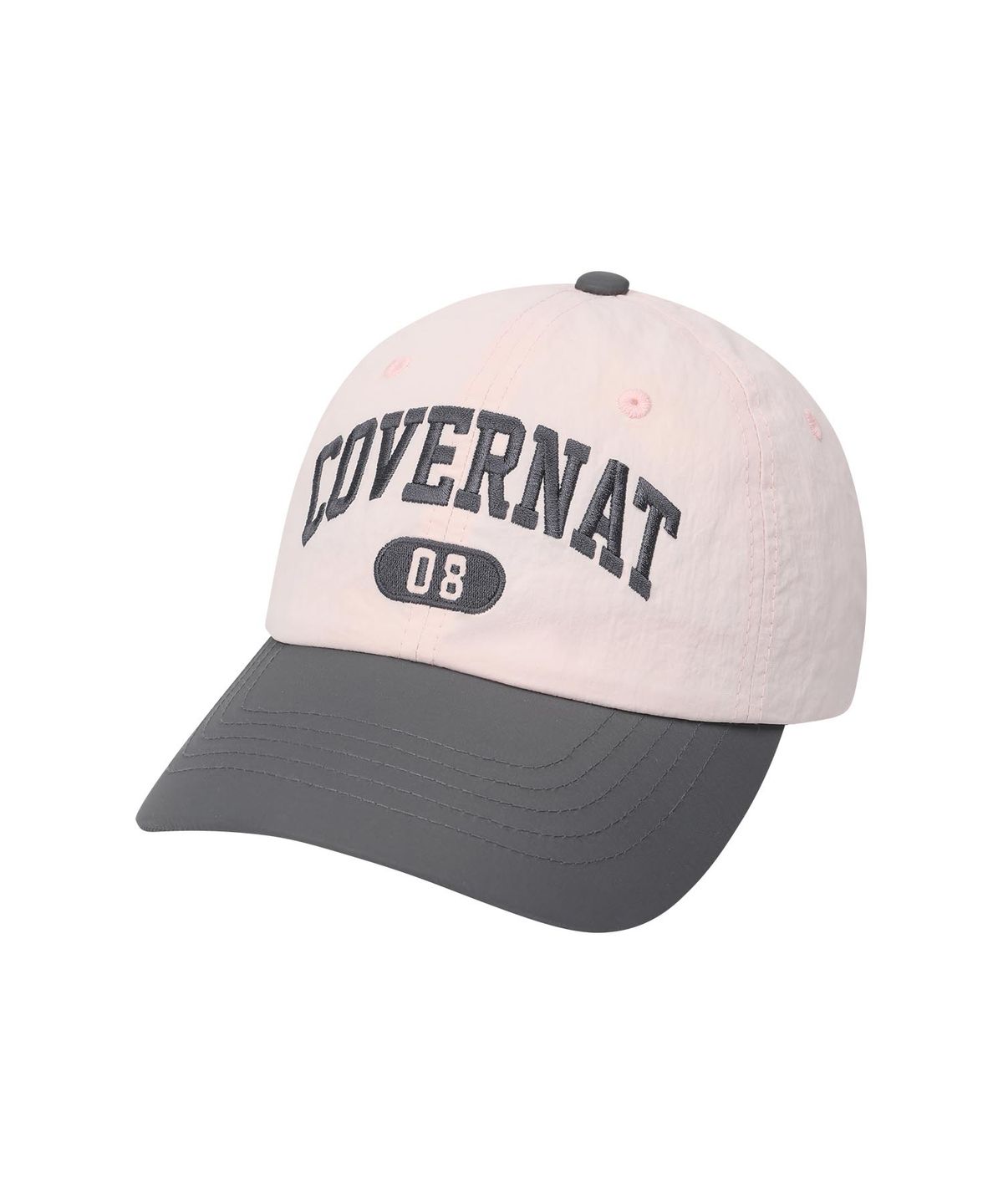 커버낫 키즈(COVERNAT KIDS) 아치로고 콤비 화섬 볼캡 핑크 CK2602CA05PI