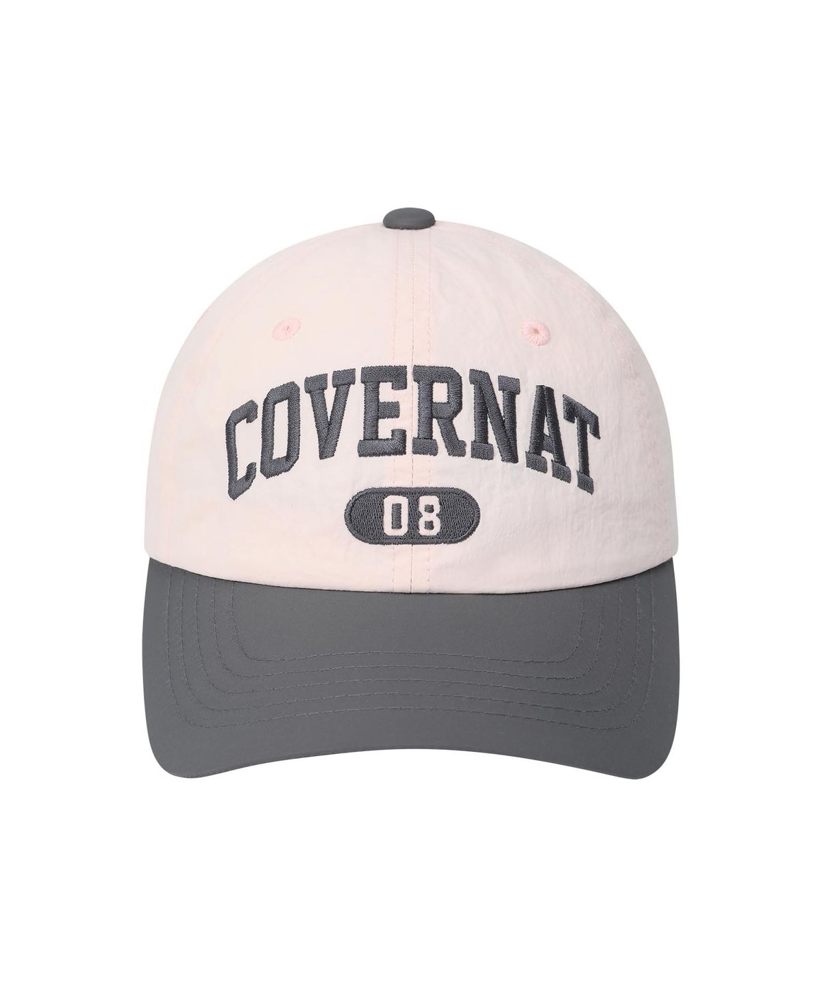 커버낫 키즈(COVERNAT KIDS) 아치로고 콤비 화섬 볼캡 핑크 CK2602CA05PI
