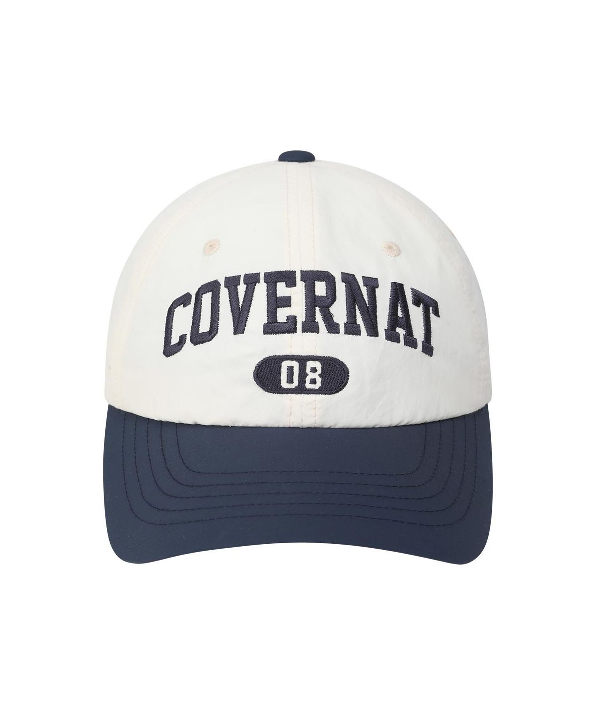 커버낫 키즈(COVERNAT KIDS) 아치로고 콤비 화섬 볼캡 아이보리 CK2602CA05IV