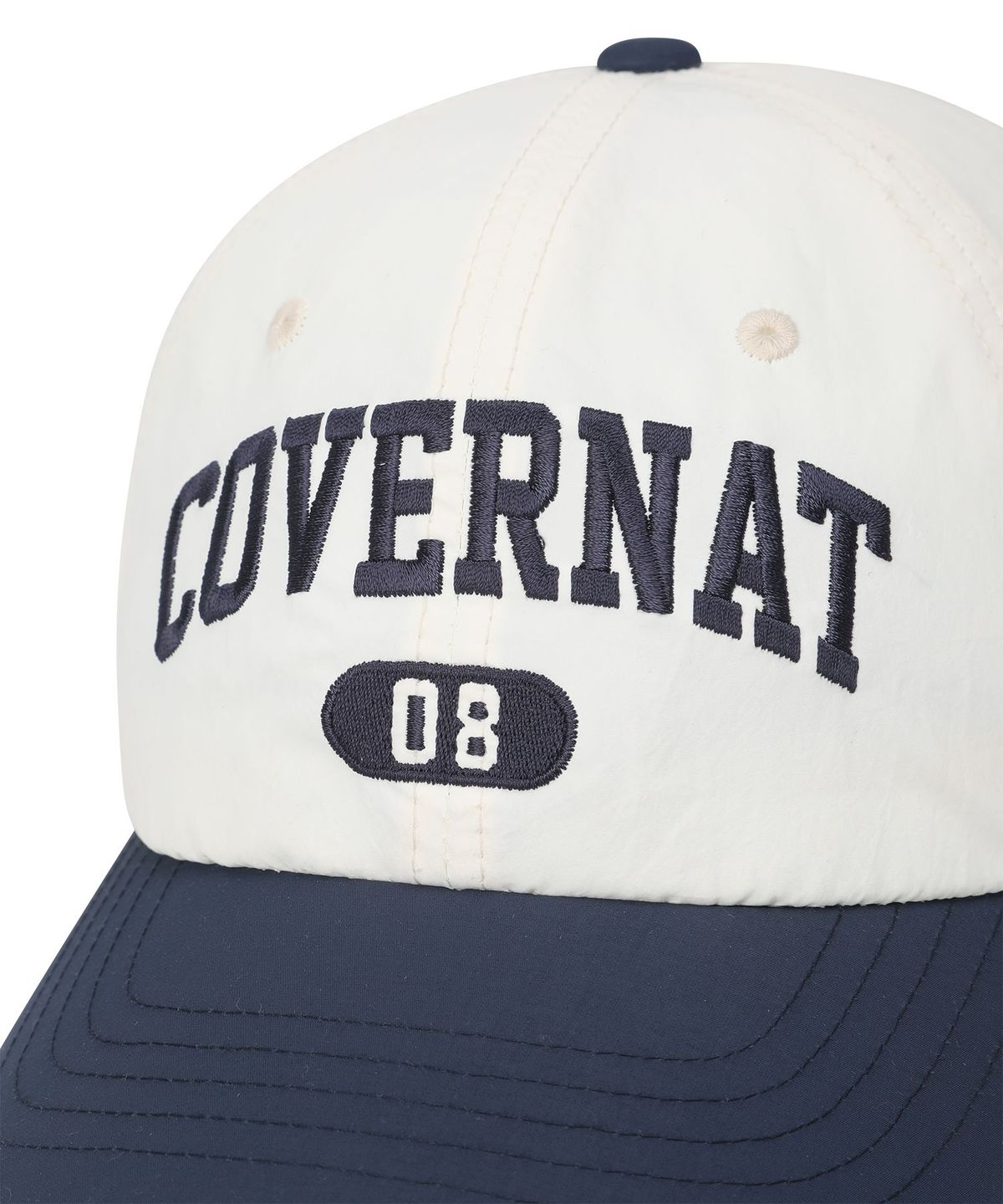 커버낫 키즈(COVERNAT KIDS) 아치로고 콤비 화섬 볼캡 아이보리 CK2602CA05IV