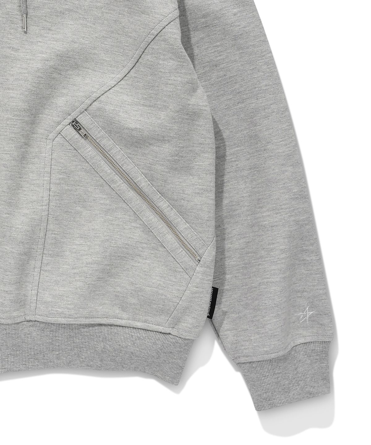 록히드마틴(LOCKHEED MARTIN) SLIT POCKET HOOD ZIP-UP (L41UTH011GRY)