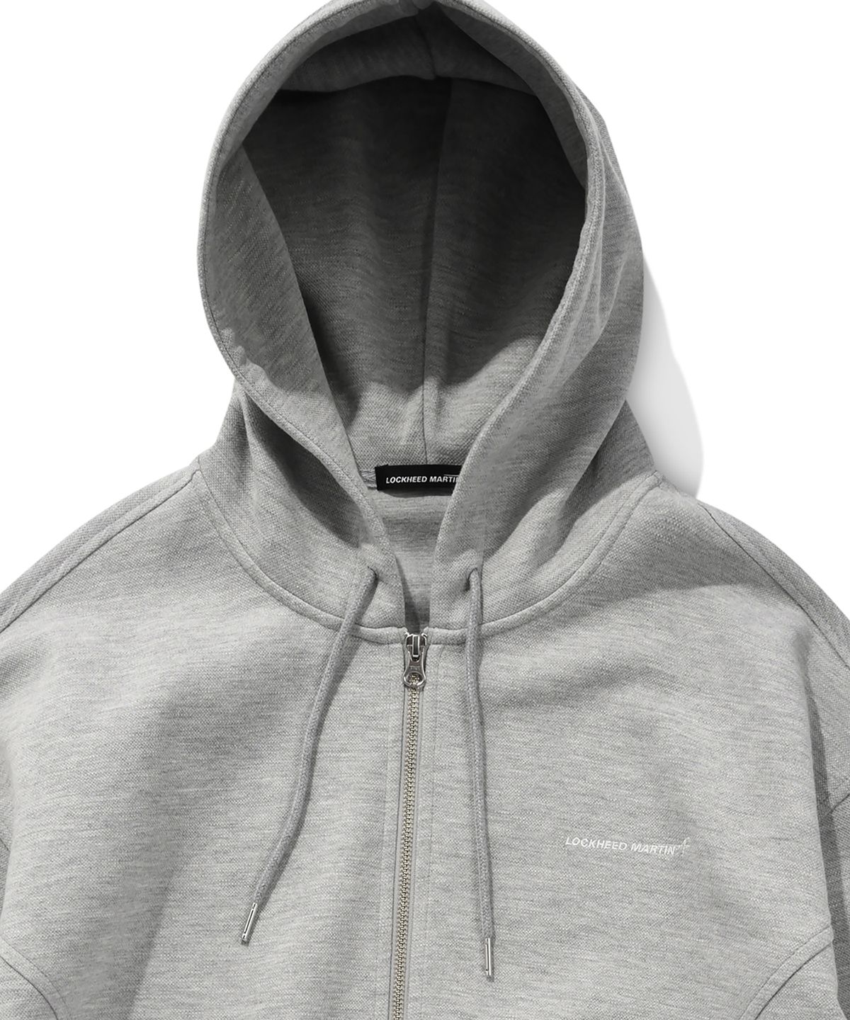 록히드마틴(LOCKHEED MARTIN) SLIT POCKET HOOD ZIP-UP (L41UTH011GRY)