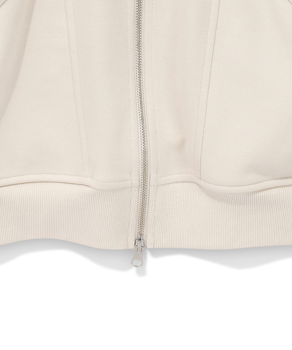 록히드마틴(LOCKHEED MARTIN) SLIT POCKET HOOD ZIP-UP (OATMEAL)