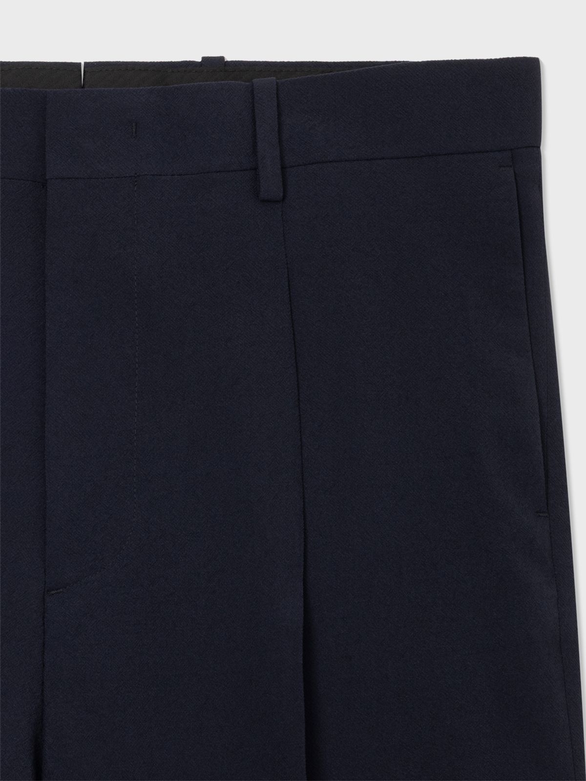 아틀리에 델디오(ATELIER DELDIO) 트로피컬 울 도비 테일러드 팬츠 (NAVY)