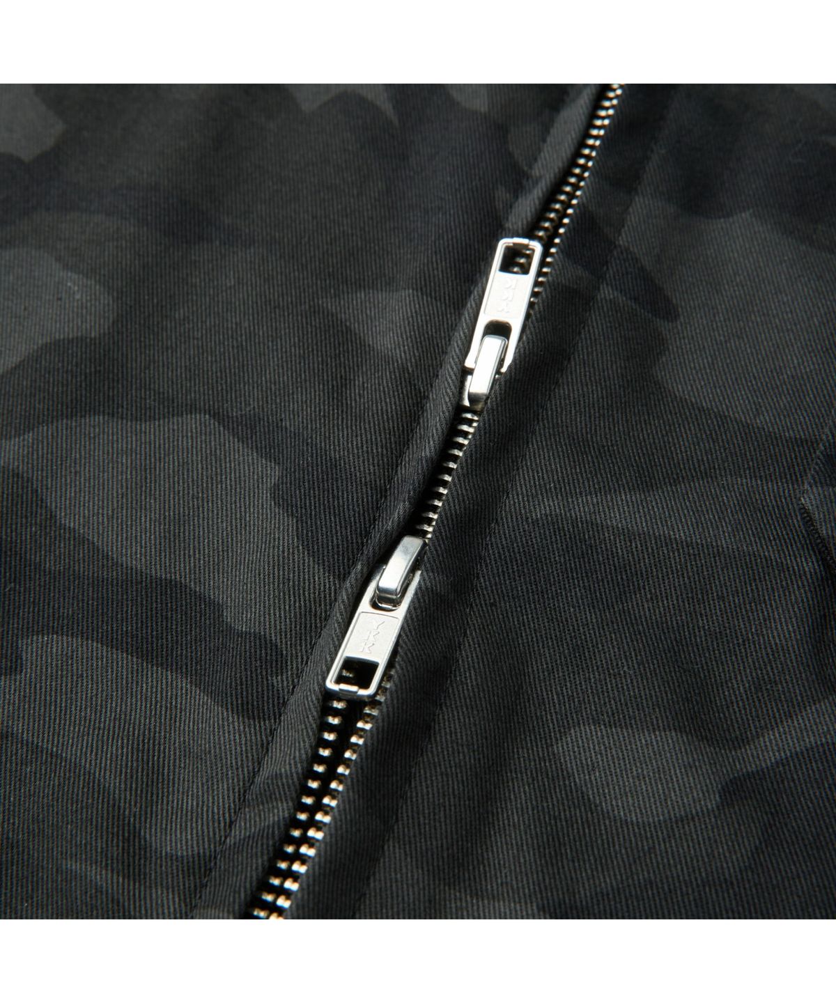 커스텀멜로우(CUSTOMELLOW) Dark Grey Camouflage Zip-Up Shirt CWSAM26123GYX