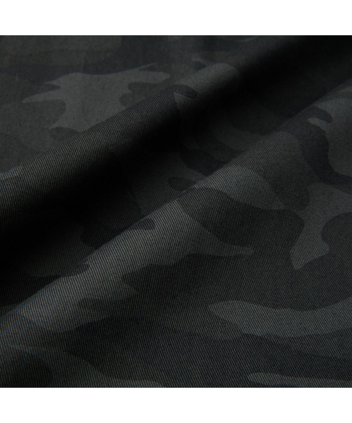 커스텀멜로우(CUSTOMELLOW) Dark Grey Camouflage Zip-Up Shirt CWSAM26123GYX