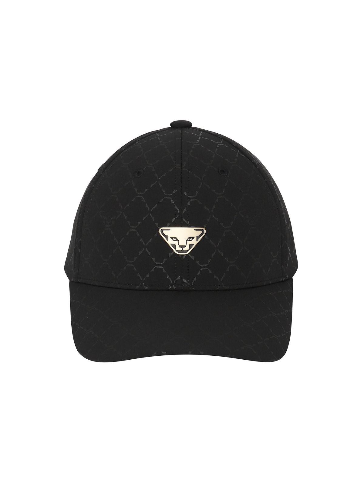 다이나핏(DYNAFIT) 골드(GOLD) 로고 패턴 볼캡_Black YUA26C08Z1