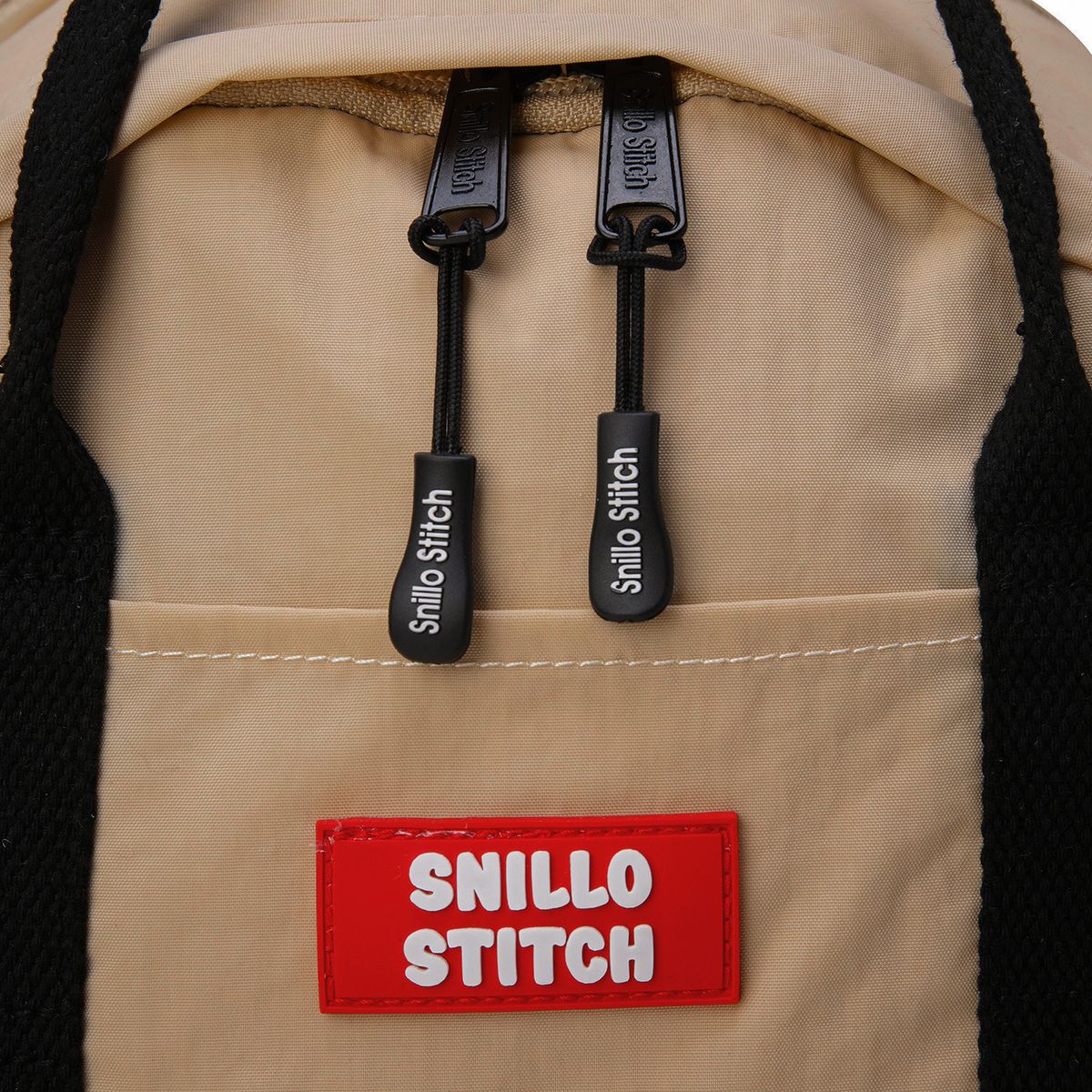 스닐로스티치(SNILLOSTITCH) 데일리 백팩 베이지