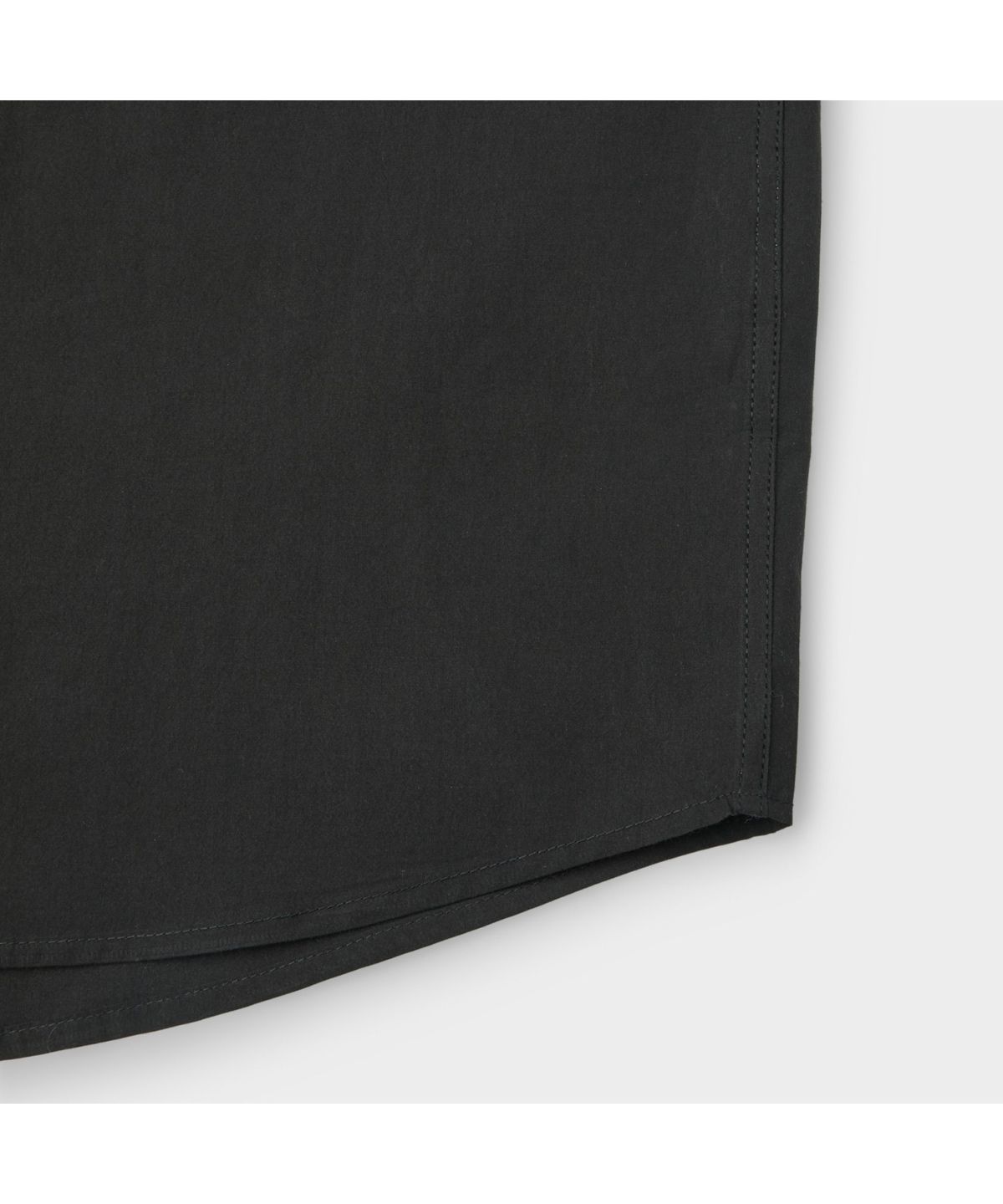 커스텀멜로우(CUSTOMELLOW) Black Regular Fit Pocket Detail Shirt CWSAM26221BKX