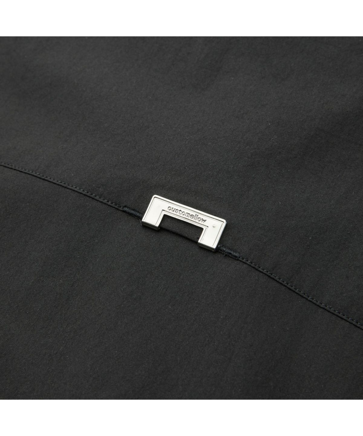 커스텀멜로우(CUSTOMELLOW) Black Regular Fit Pocket Detail Shirt CWSAM26221BKX