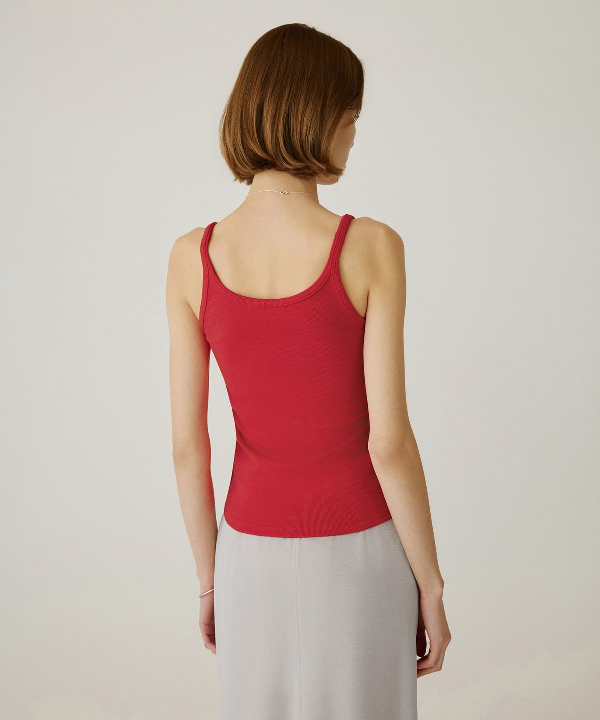 시야쥬(SIYAZU) SITP5270 컴포트 U넥 나시탑_Red