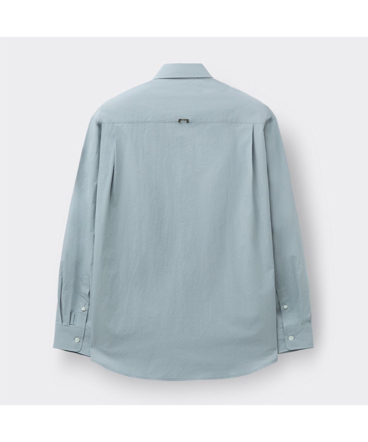 커스텀멜로우(CUSTOMELLOW) Grey Regular Fit Pocket Detail Shirt CWSAM26221GYX
