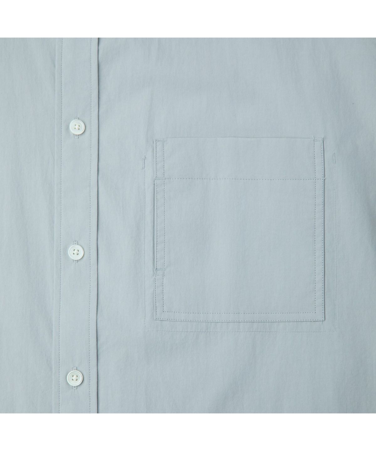 커스텀멜로우(CUSTOMELLOW) Grey Regular Fit Pocket Detail Shirt CWSAM26221GYX