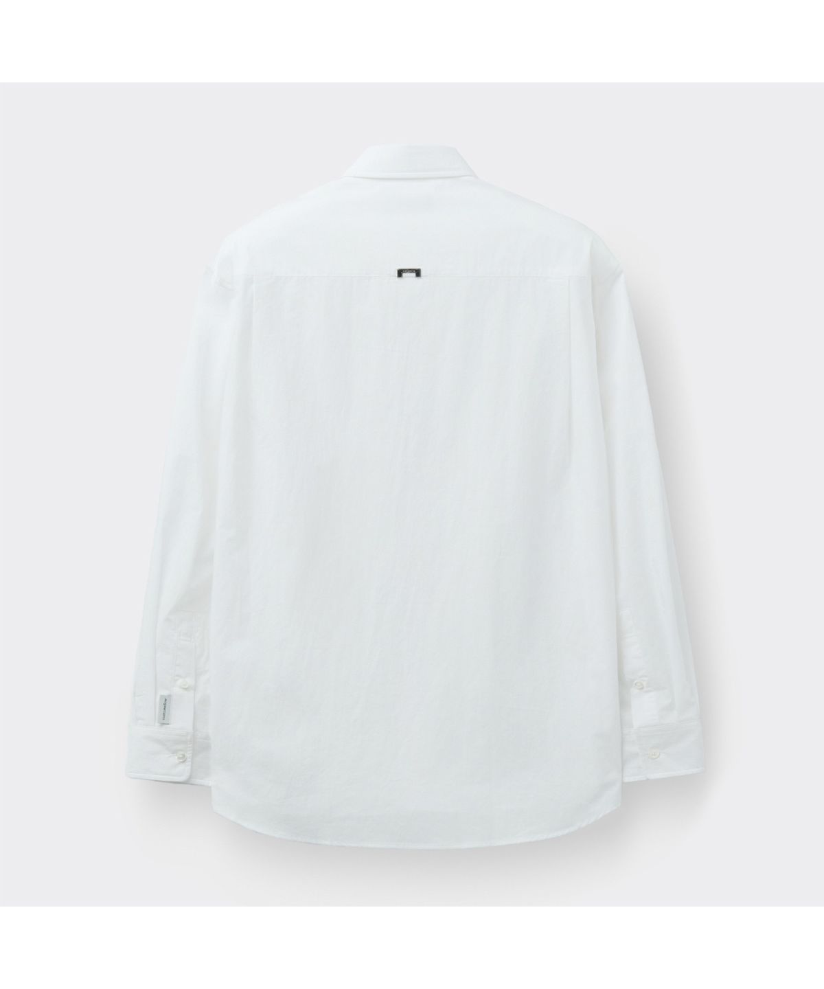 커스텀멜로우(CUSTOMELLOW) White Regular Fit Pocket Detail Shirt CWSAM26221WHX