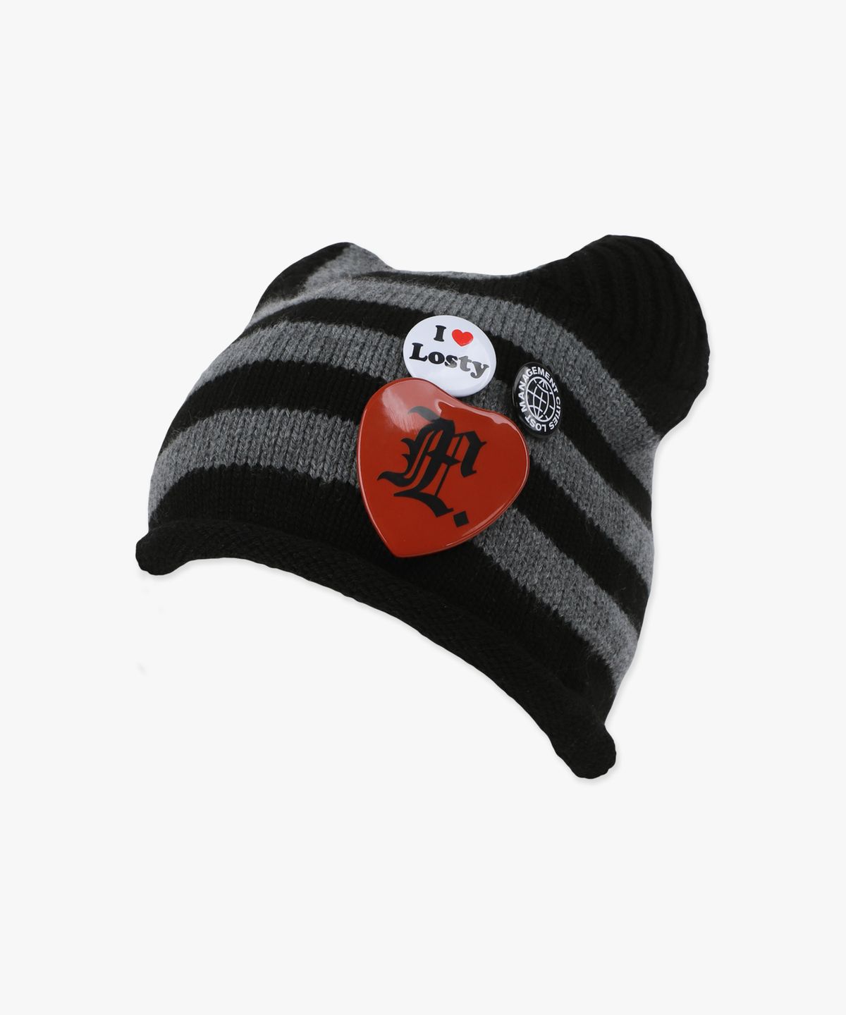 엘엠씨(LMC) TEDDY ROLL BRIM BEANIE charcoal
