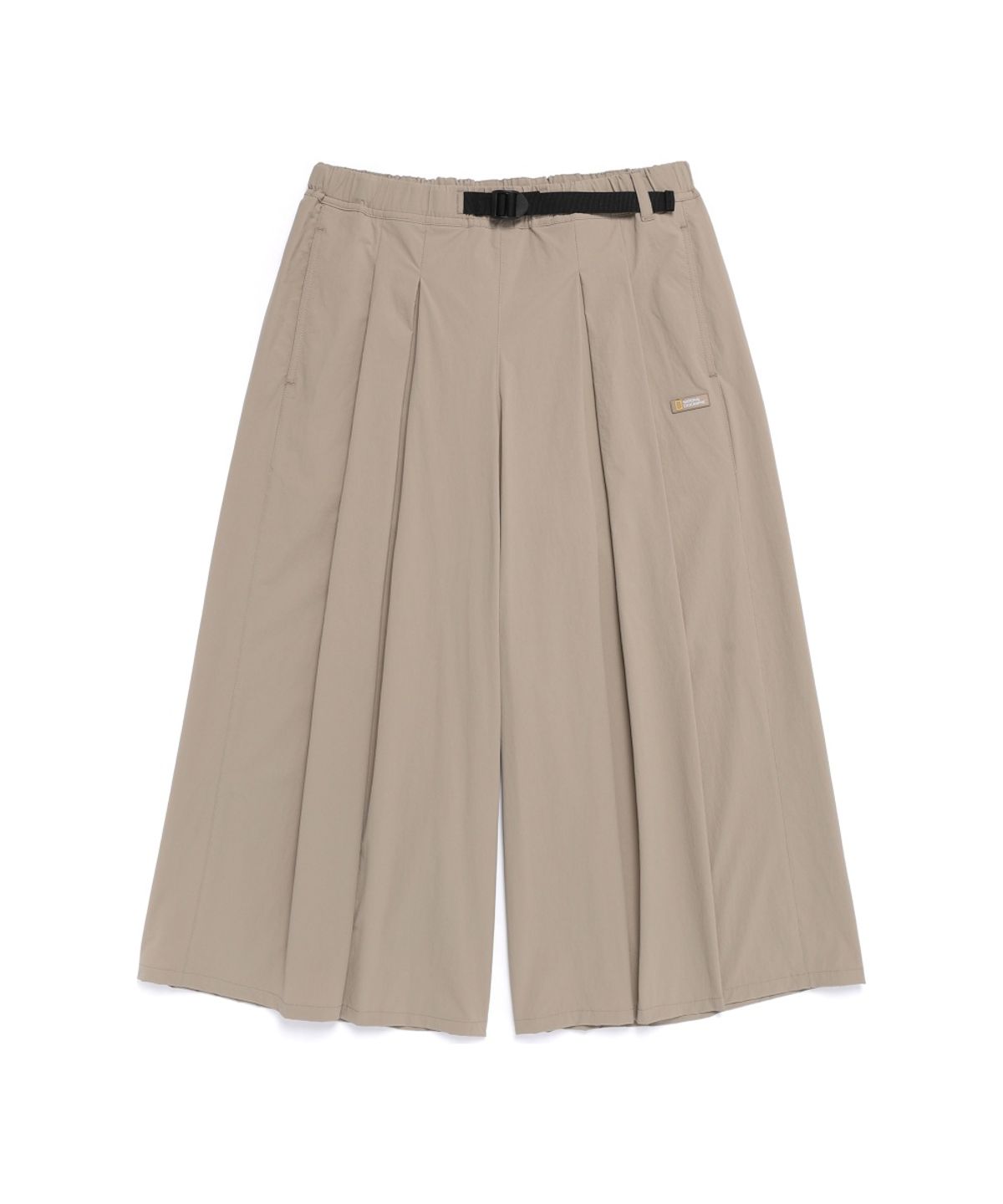 내셔널지오그래픽(NATIONALGEOGRAPHIC) N262WPT942 여성 스트레치 와이드핏 조디악 치마 팬츠 OAK BEIGE