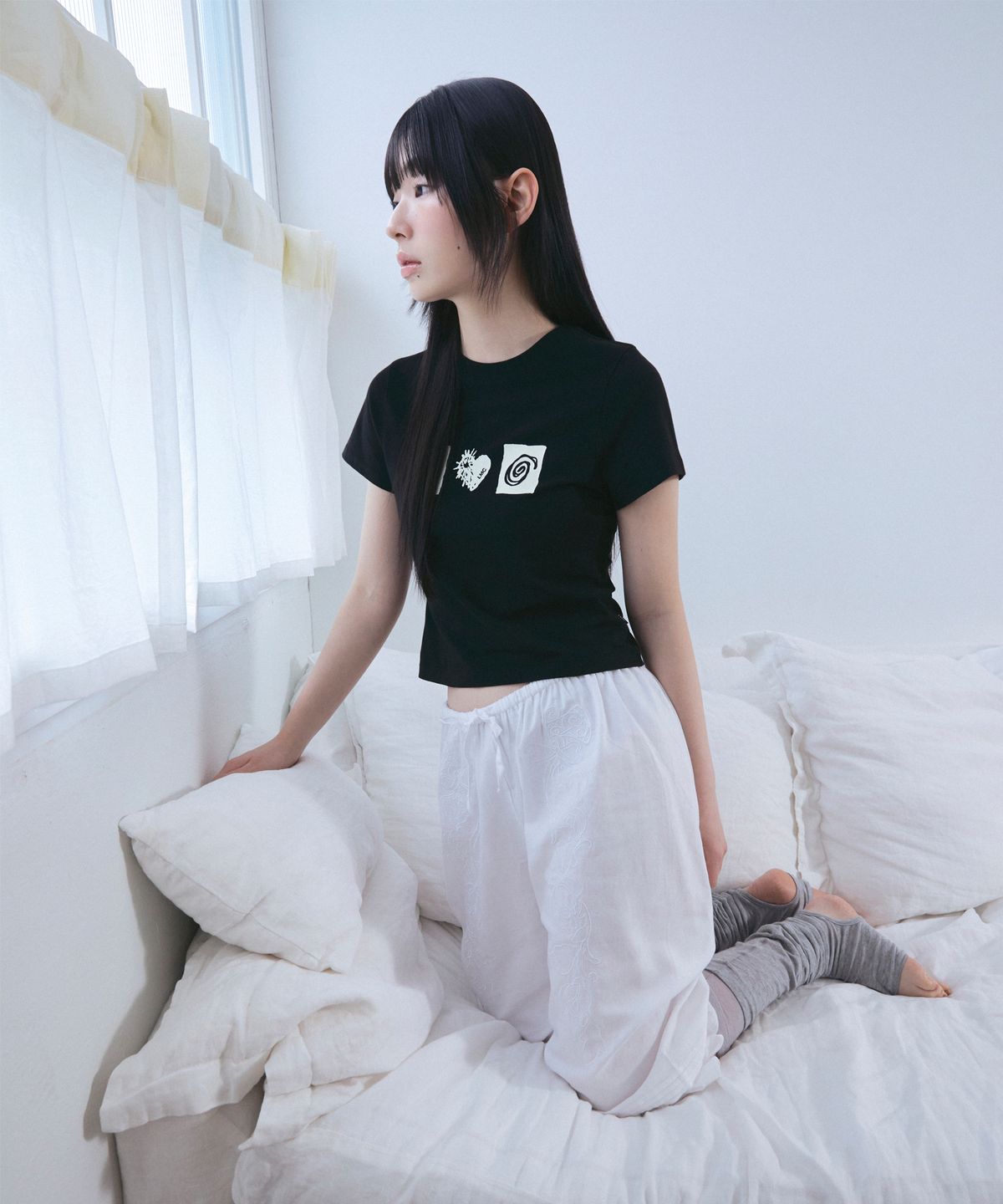 엘엠씨(LMC) WM STAMP ICON CROPPED TEE white