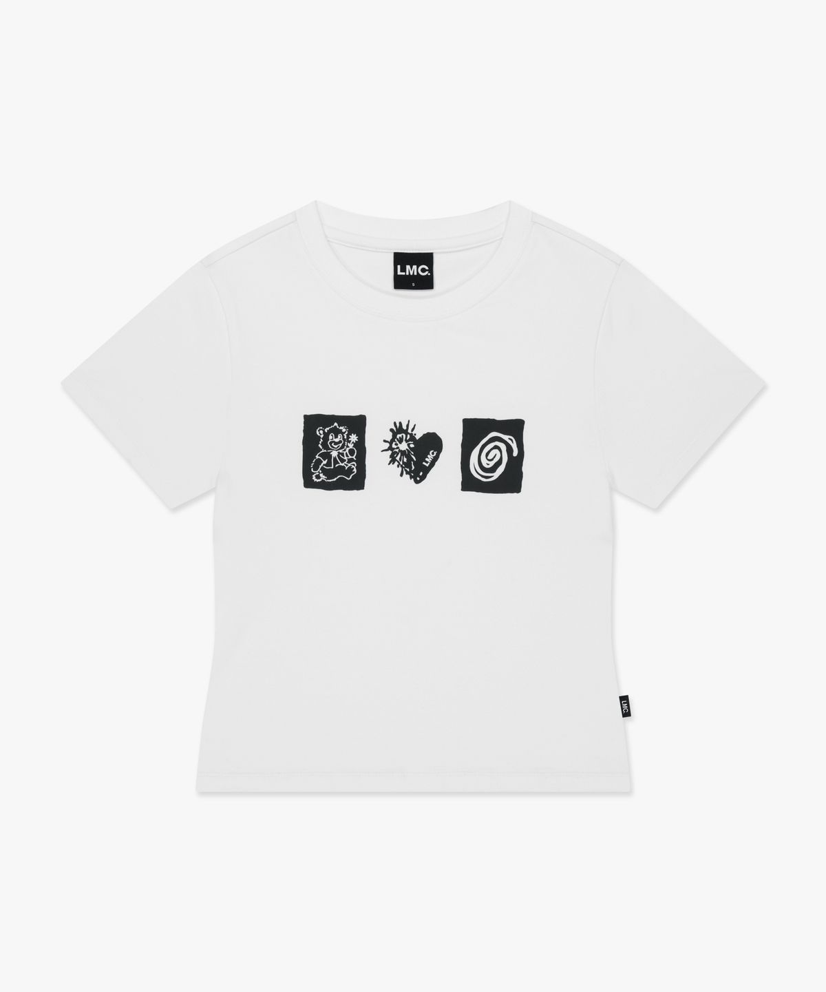 엘엠씨(LMC) WM STAMP ICON CROPPED TEE white