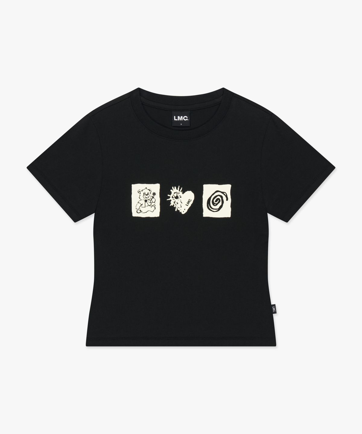 엘엠씨(LMC) WM STAMP ICON CROPPED TEE black