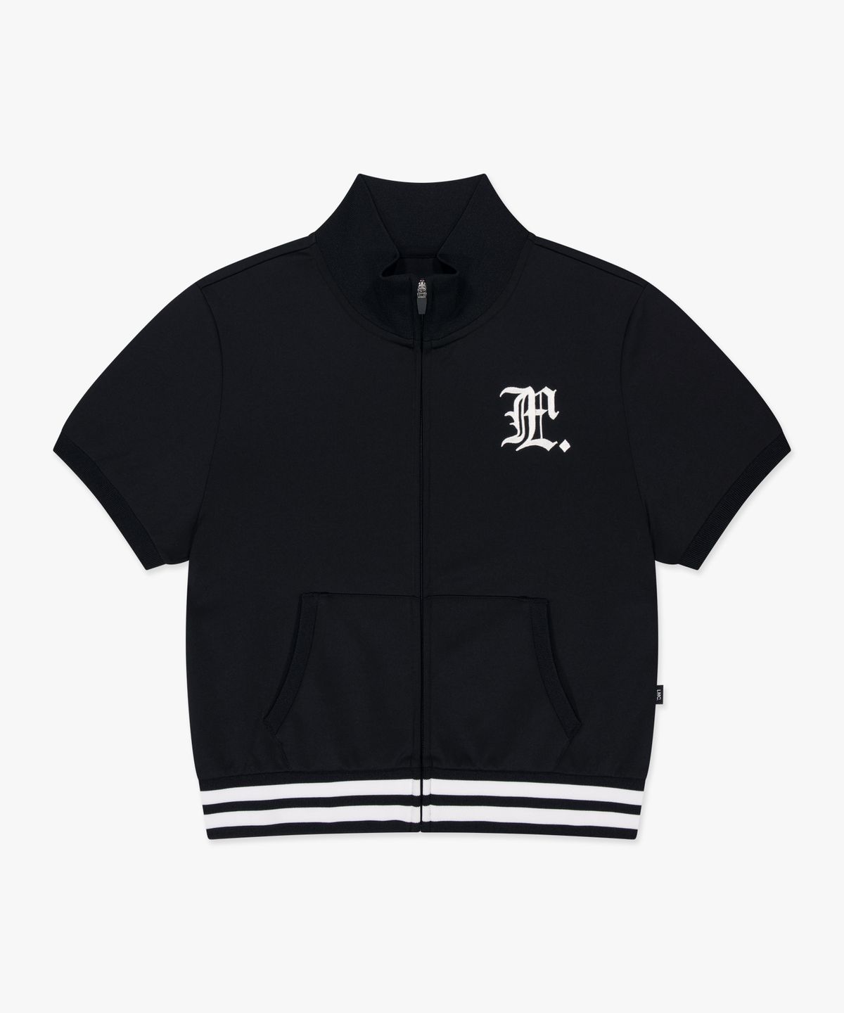 엘엠씨(LMC) WM GOTHIC FOOTBALL SHORT SLV ZIP-UP black