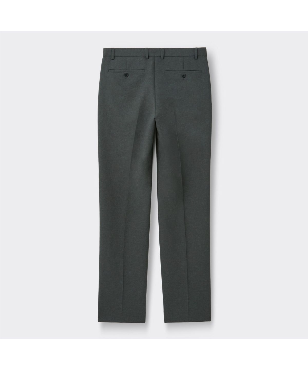 커스텀멜로우(CUSTOMELLOW) Grey Regular Fit Textured Setup Pants CWPAM26401GYD