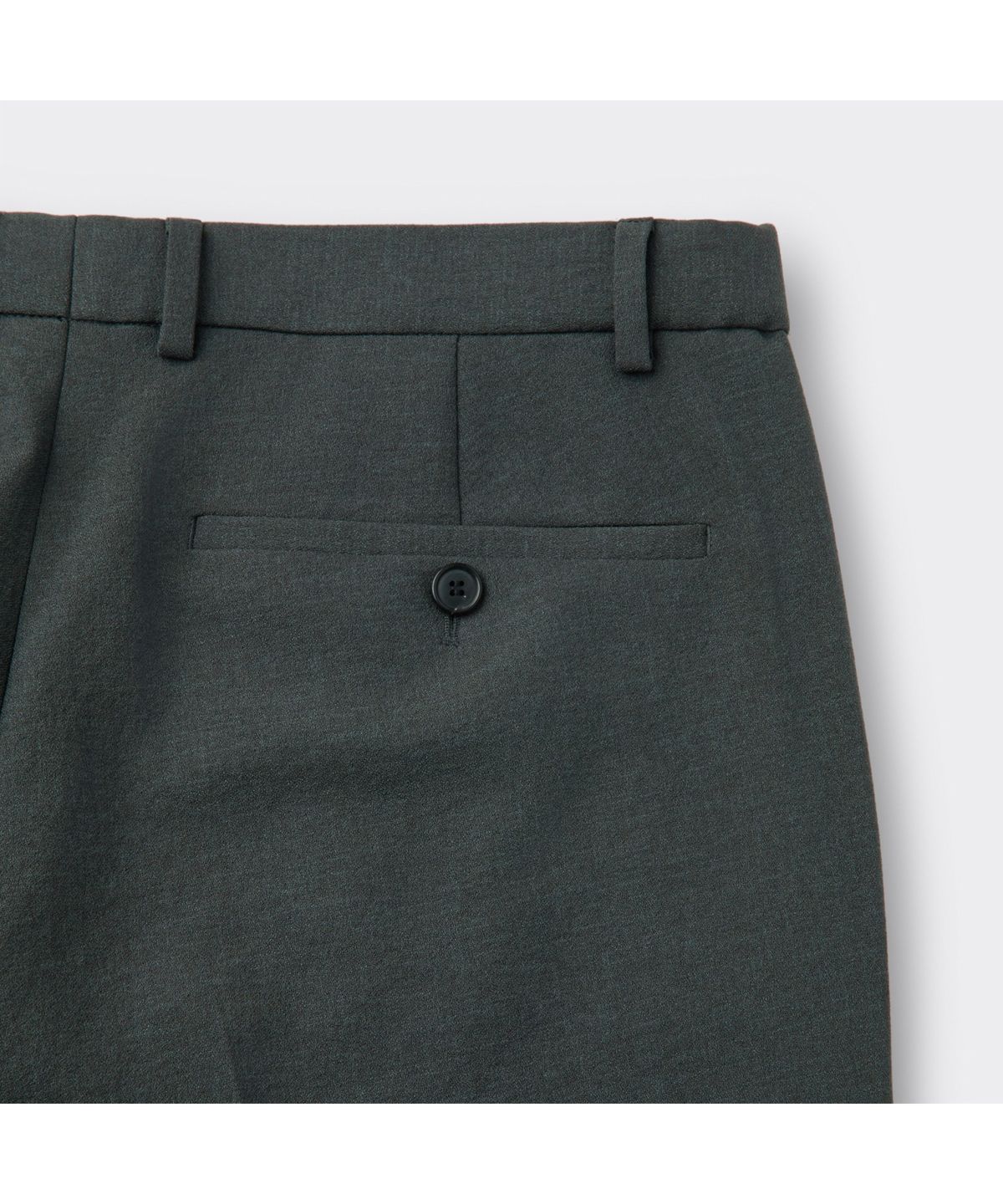 커스텀멜로우(CUSTOMELLOW) Grey Regular Fit Textured Setup Pants CWPAM26401GYD