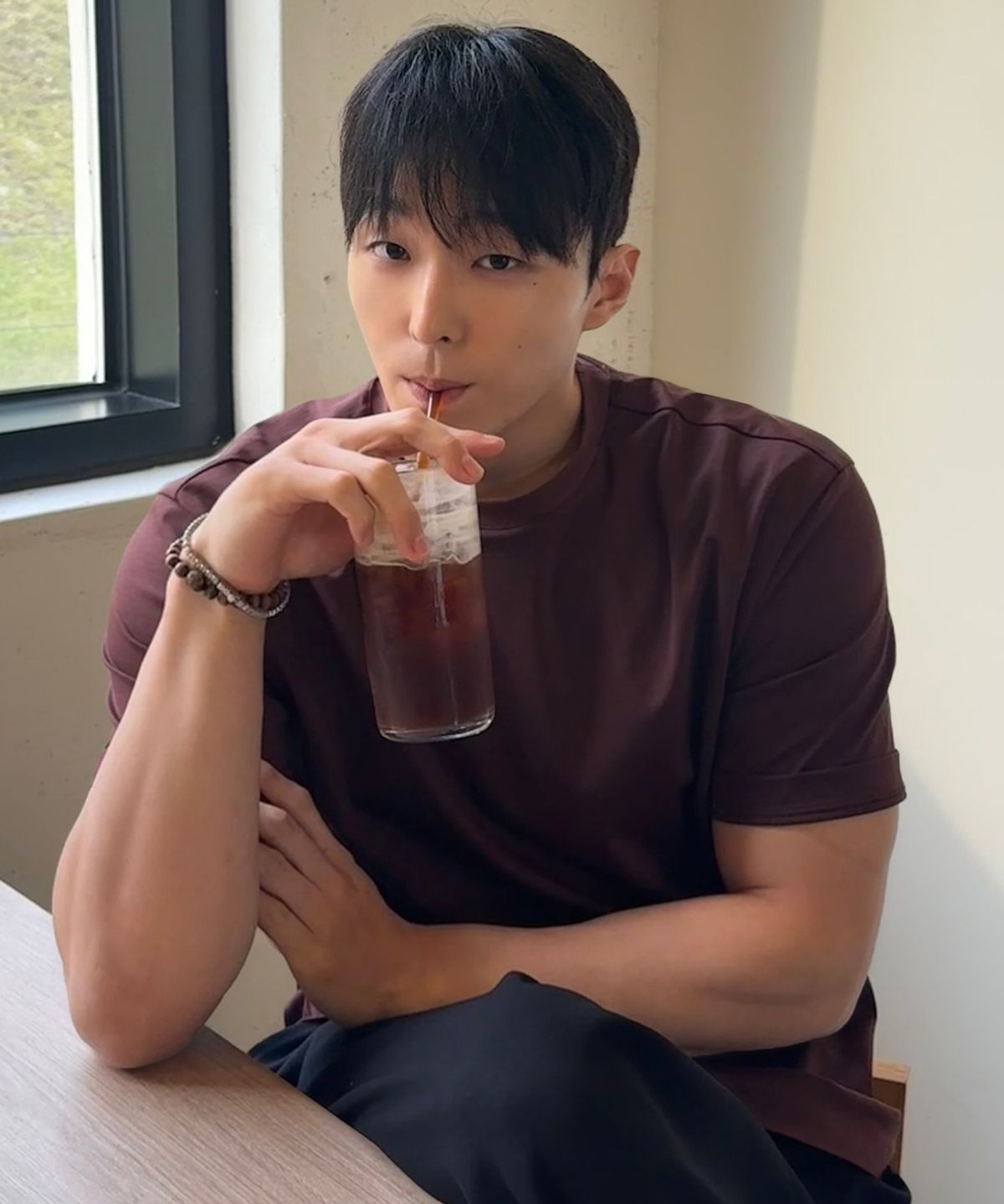 마인드브릿지(MINDBRIDGE) [쿨]라운드 데일리 티셔츠 - 5color
