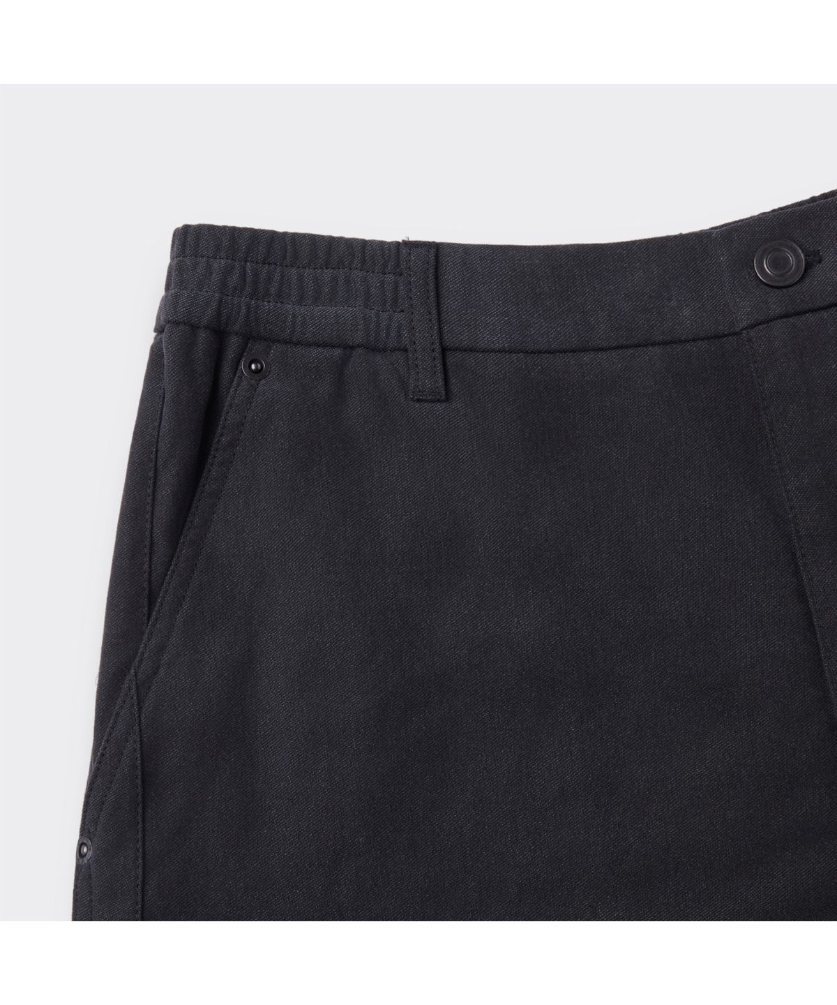 커스텀멜로우(CUSTOMELLOW) Grey Relaxed Fit Dyed Cotton Pants CWPAS26121GYD