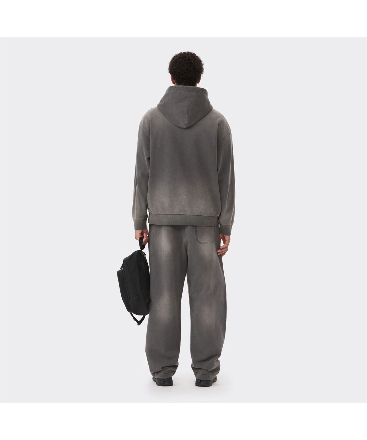 커스텀멜로우(CUSTOMELLOW) Grey Dyed Sweat Pants CWPAS26161GYX