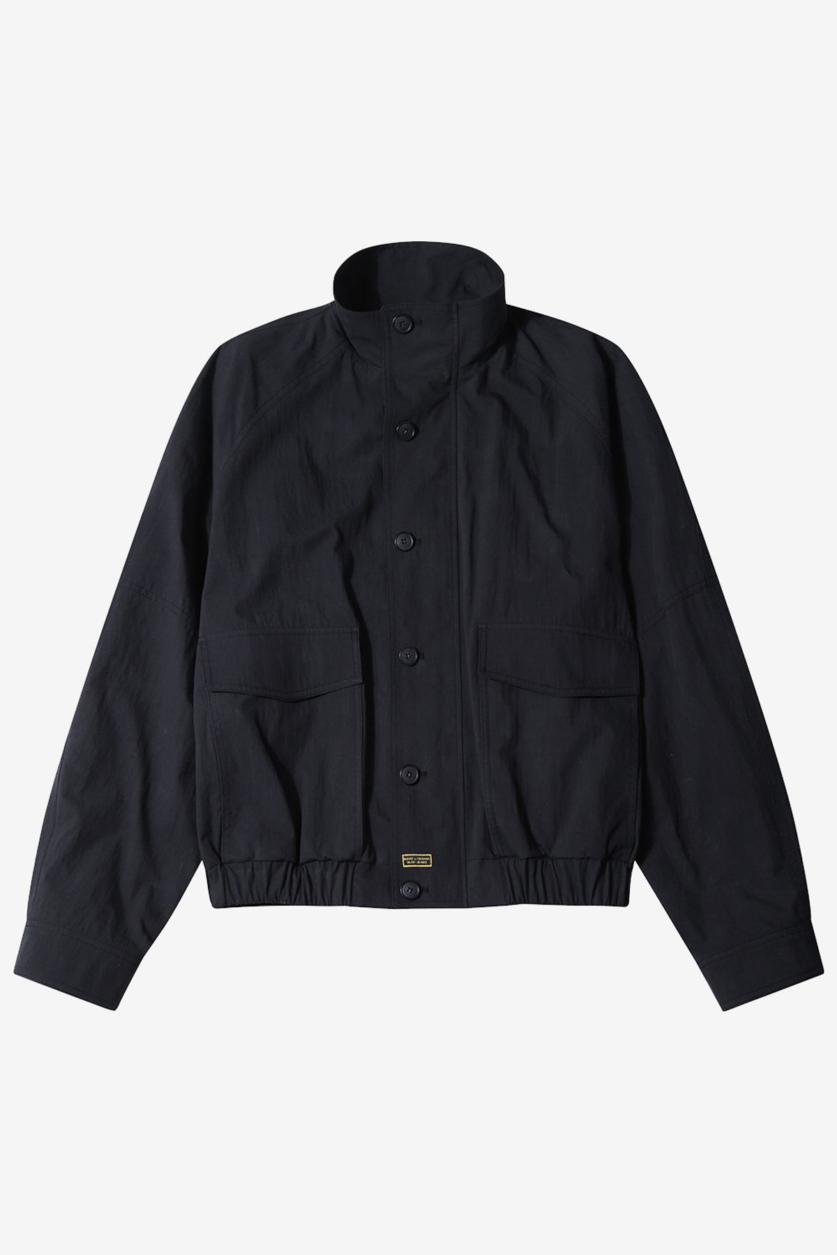르몽생미셸(LE MONT ST MICHEL) Oversize Raglan High Neck Jumper_Black
