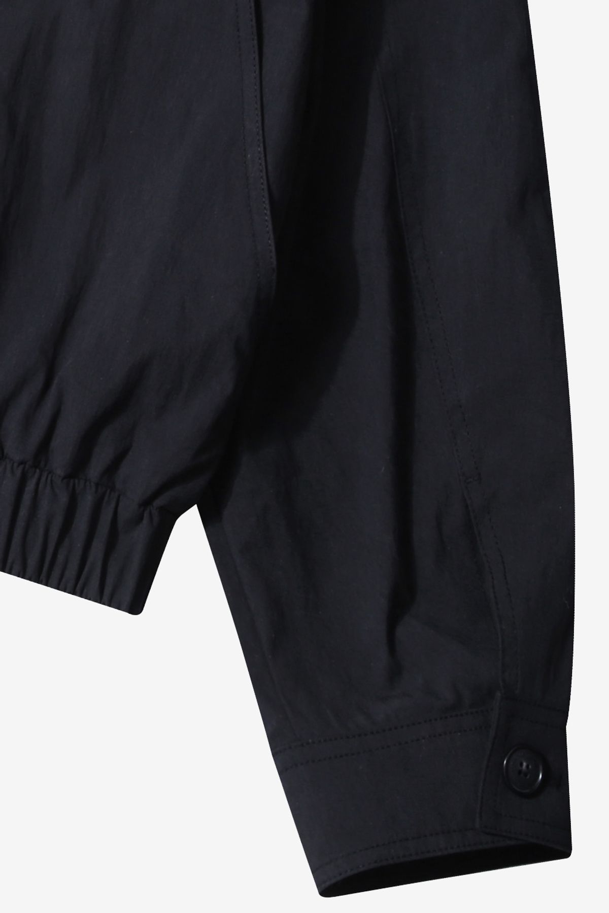 르몽생미셸(LE MONT ST MICHEL) Oversize Raglan High Neck Jumper_Black